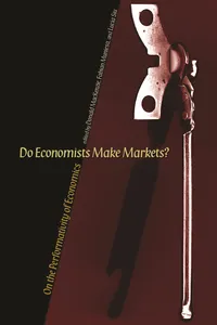 Do Economists Make Markets?_cover