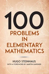 One Hundred Problems in Elementary Mathematics_cover