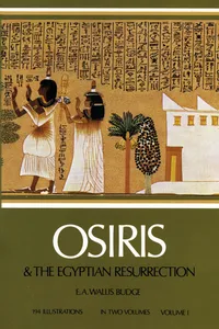 Osiris and the Egyptian Resurrection, Vol. 1_cover