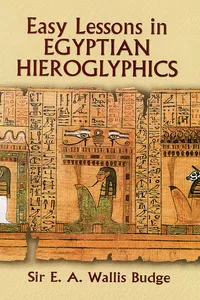 Easy Lessons in Egyptian Hieroglyphics_cover