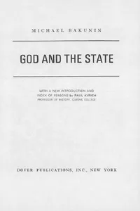 God and the State_cover