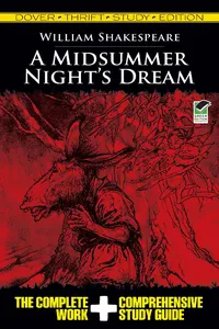 A Midsummer Night's Dream Thrift Study Edition_cover