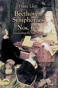 Beethoven Symphonies Nos. 6-9 Transcribed for Solo Piano_cover