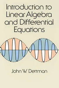 Introduction to Linear Algebra and Differential Equations_cover