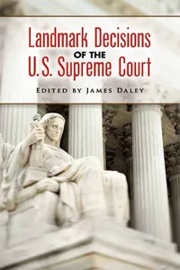 Landmark Decisions of the U.S. Supreme Court_cover