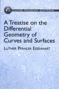 A Treatise on the Differential Geometry of Curves and Surfaces_cover