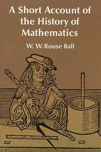 A Short Account of the History of Mathematics_cover