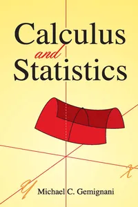 Calculus and Statistics_cover
