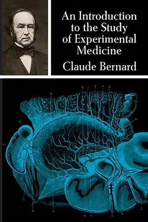 Book cover image for: An Introduction to the Study of Experimental Medicine