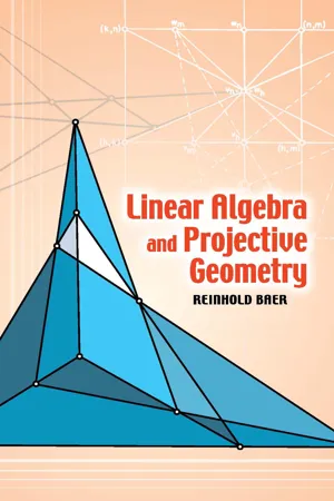 Linear Algebra and Projective Geometry