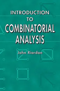 Introduction to Combinatorial Analysis_cover