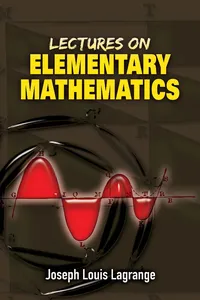 Lectures on Elementary Mathematics_cover