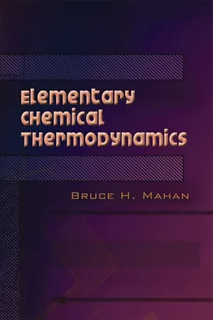 Elementary Chemical Thermodynamics