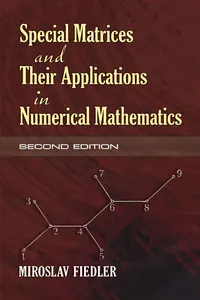 Special Matrices and Their Applications in Numerical Mathematics_cover