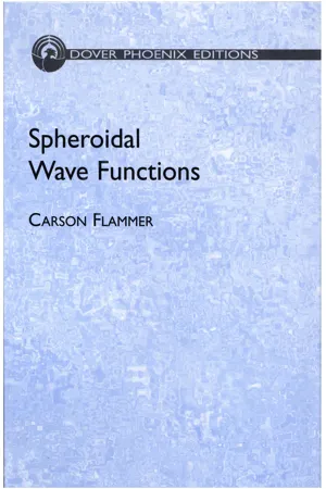 Spheroidal Wave Functions