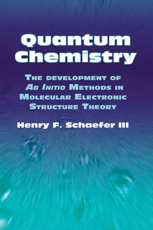 [PDF] Quantum Chemistry by Henry F. Schaefer III | 9780486432465 ...