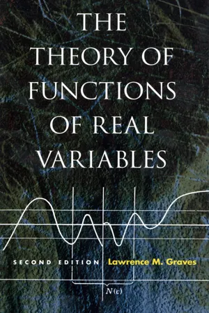 The Theory of Functions of Real Variables