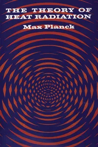 The Theory of Heat Radiation_cover