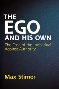 The Ego and His Own_cover
