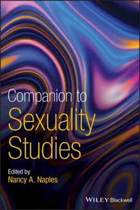 Companion to Sexuality Studies_cover