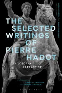 The Selected Writings of Pierre Hadot_cover