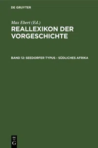 Seedorfer Typus - Südliches Afrika_cover