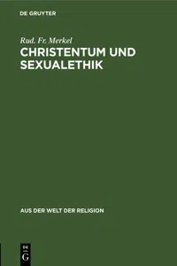 Christentum und Sexualethik_cover