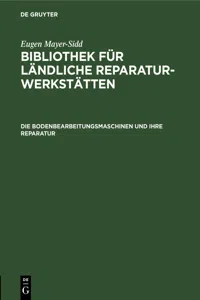 Die Bodenbearbeitungsmaschinen und ihre Reparatur_cover