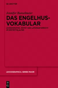 Das Engelhusvokabular_cover