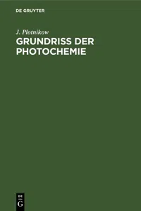 Grundriss der Photochemie_cover