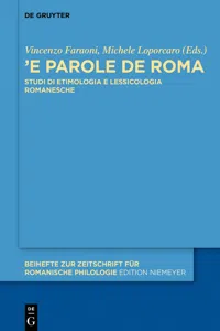 «'E parole de Roma»_cover