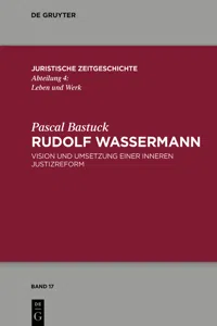 Rudolf Wassermann_cover