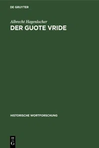 Der guote vride_cover