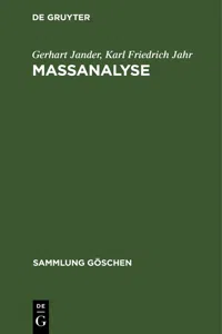 Massanalyse_cover