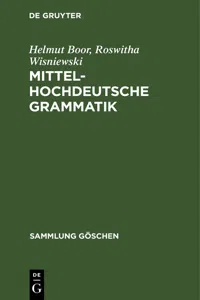 Mittelhochdeutsche Grammatik_cover