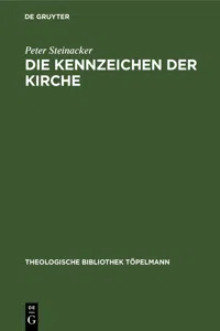 Die Kennzeichen der Kirche_cover