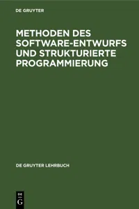 Methoden des Software-Entwurfs und Strukturierte Programmierung_cover