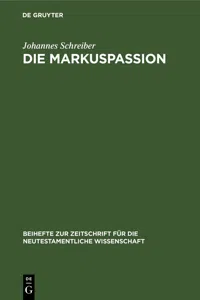 Die Markuspassion_cover