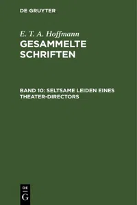 Seltsame Leiden eines Theater-Directors_cover