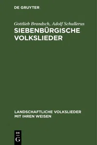 Siebenbürgische Volkslieder_cover