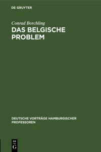 Das belgische Problem_cover