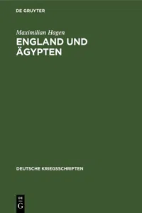 England und Ägypten_cover