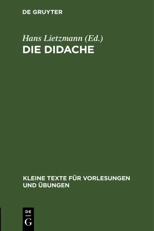 Die Didache