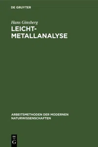 Leichtmetallanalyse_cover