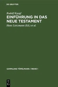 Einführung in das Neue Testament_cover