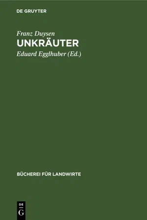 Unkräuter