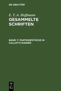 Fantasiestücke in Callot's Manier_cover