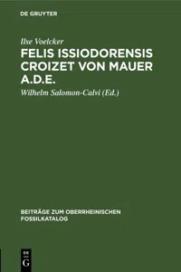 Felis issiodorensis Croizet von Mauer a.d.E._cover