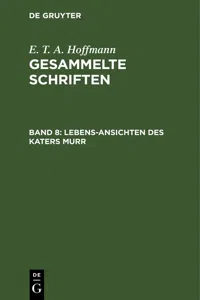 Lebens-Ansichten des Katers Murr_cover