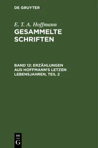 Erzählungen aus Hoffmann's letzen Lebensjahren, Teil 2_cover